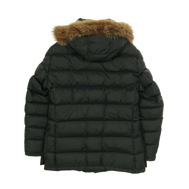 MONCLER CLUNY 男士黑色尼龍羽絨外套（二手）-1