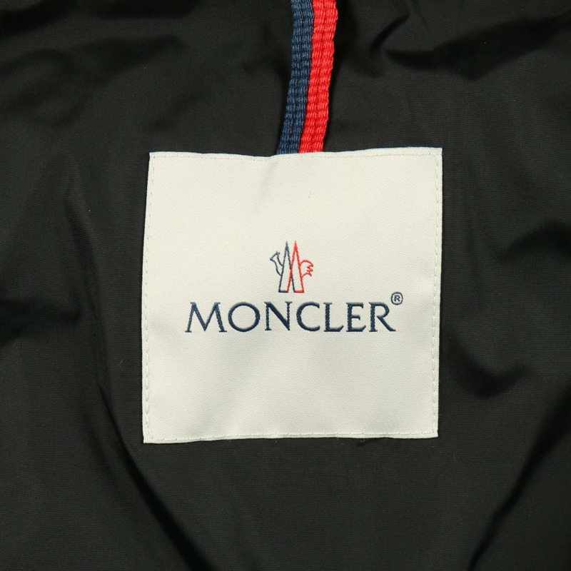 MONCLER CLUNY 男士黑色尼龍羽絨外套（二手）-2