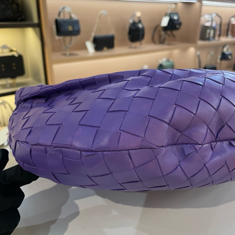 BV Bottega Veneta Jodie 编织饺子包手提包-7