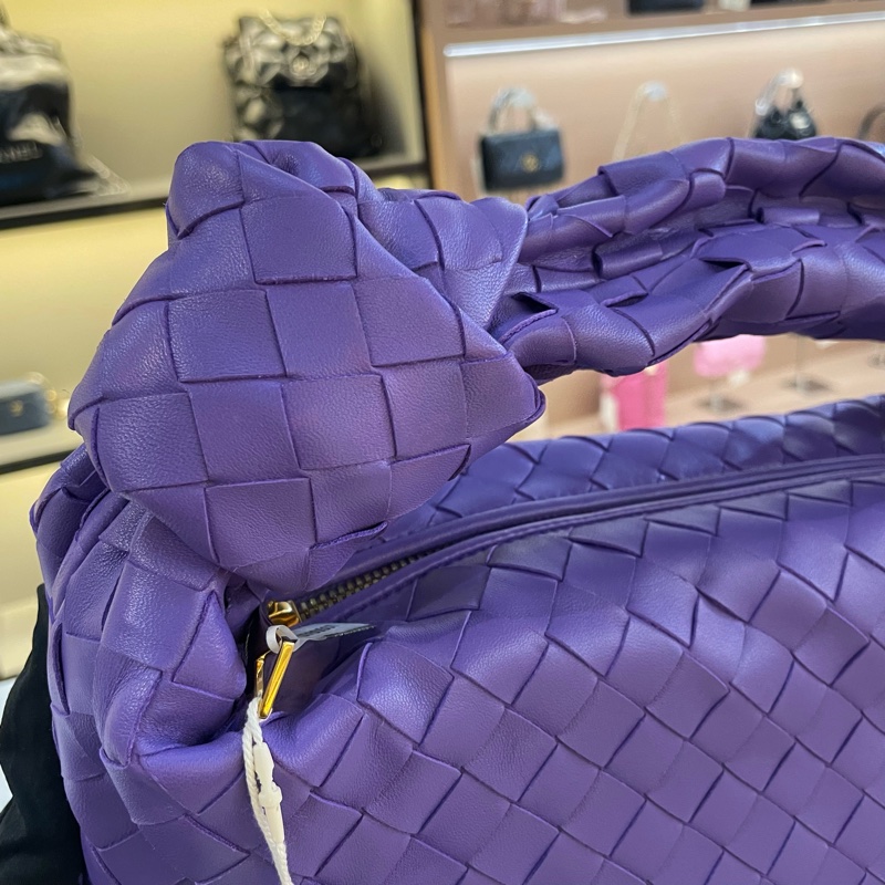 BV Bottega Veneta Jodie 编织饺子包手提包-13