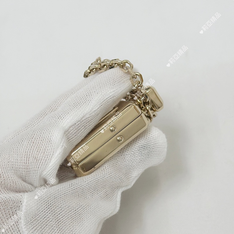 莉亞精品♡Chanel 香水瓶項鍊 #短 二手美品-7