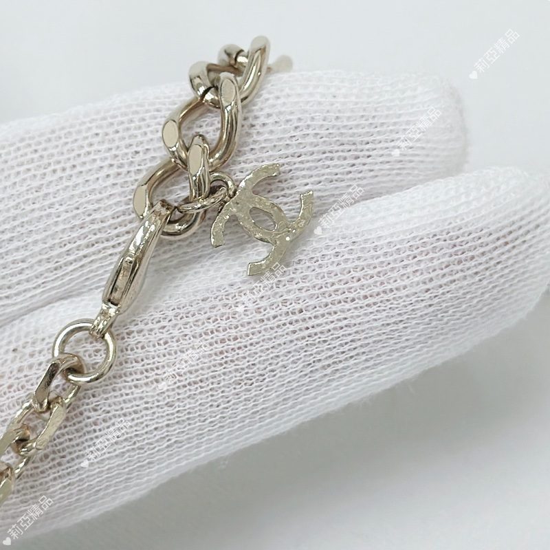 莉亞精品♡Chanel 香水瓶項鍊 #短 二手美品-9