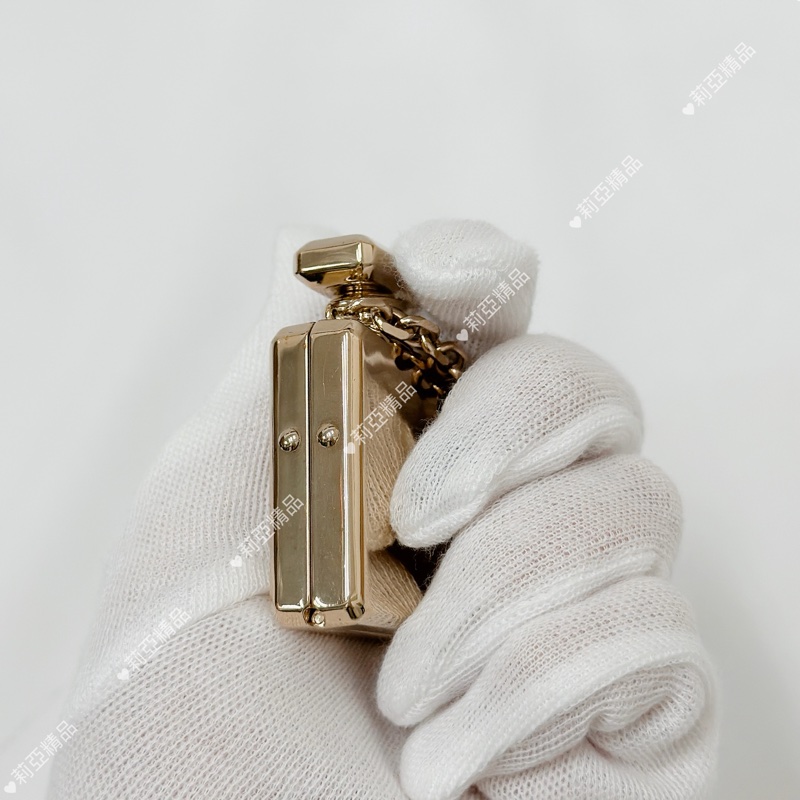 莉亞精品♡Chanel 香水瓶項鍊 #長 二手美品-6