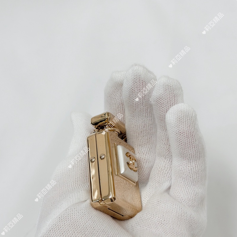 莉亞精品♡Chanel 香水瓶項鍊 #長 二手美品-7