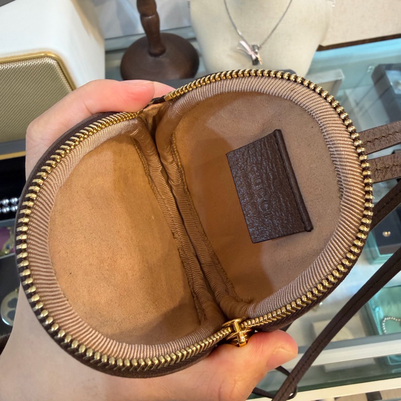 Gucci 掛頸 零錢包 coins bag 掛脖子-4