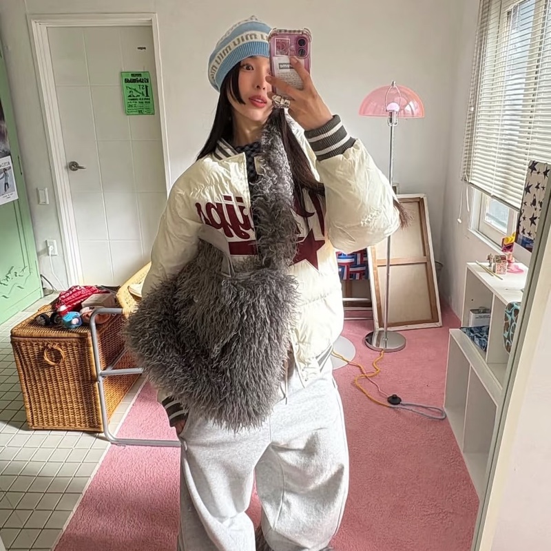 MIUMIU 5HC260 淺藍色針織帽/貝雷帽 羊絨混紡-11