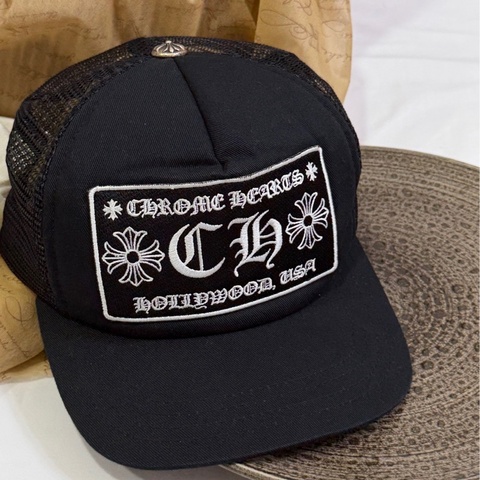 Chrome hearts Hollywood 卡車司機帽黑色