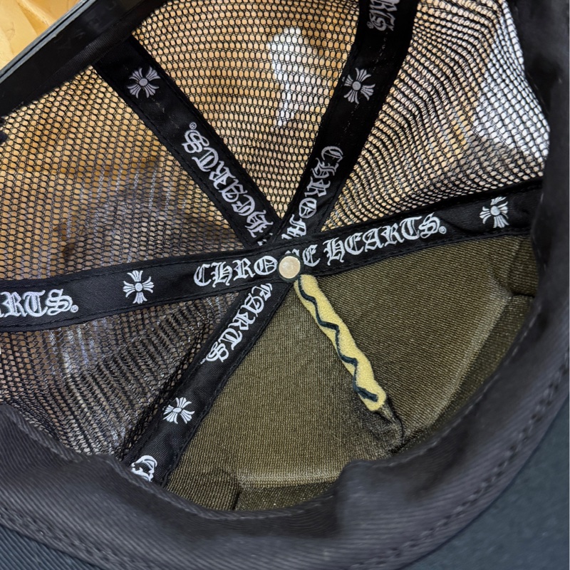 Chrome hearts Hollywood 卡車司機帽黑色-4