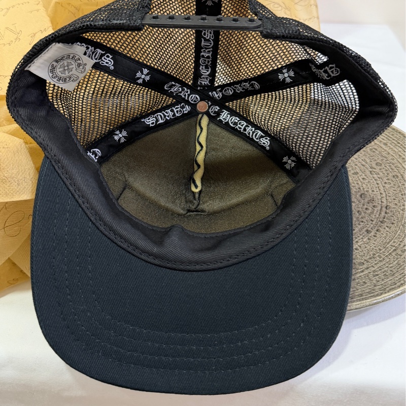 Chrome hearts Hollywood 卡車司機帽黑色-5