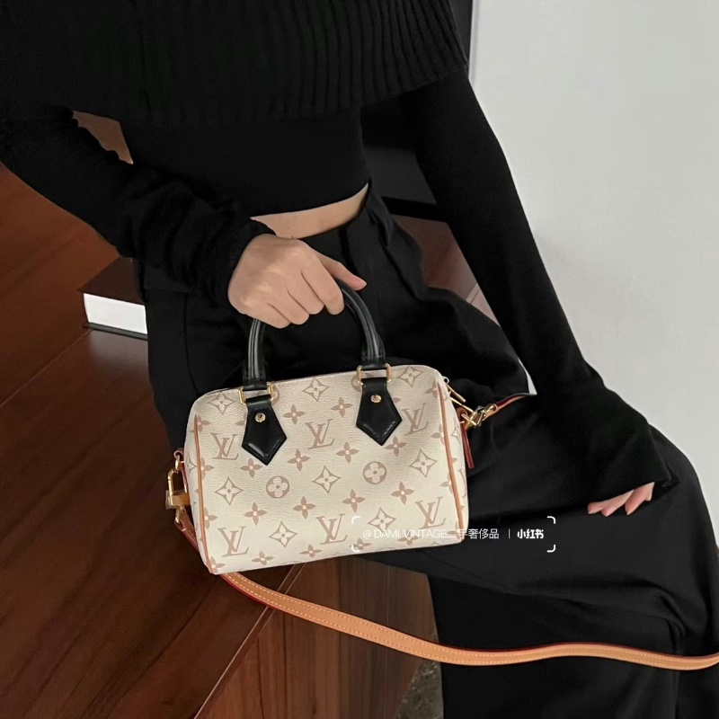 lv sp20 沙丘芯片款 手提肩背斜背包24*16  98新配件塵袋鑰匙鎖-0