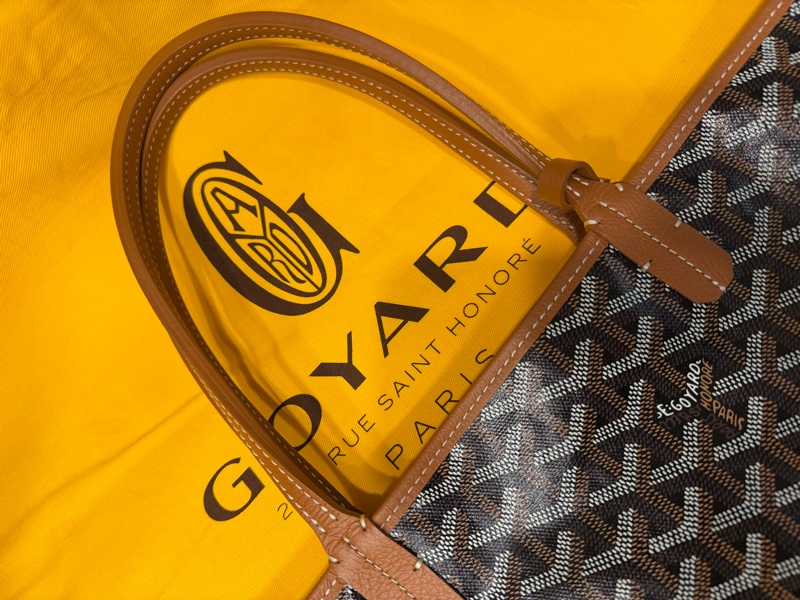 Goyard tote黑棕PM-2