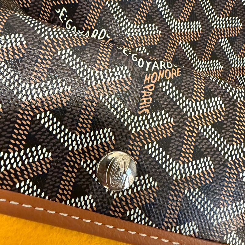 Goyard tote黑棕PM-3