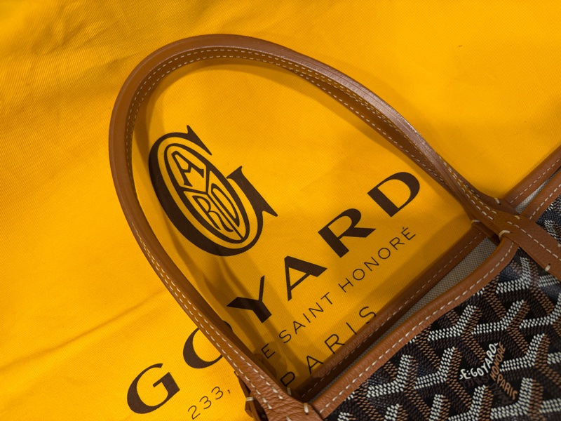 Goyard tote黑棕PM-11