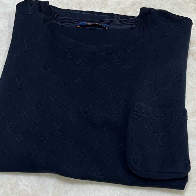 LV 經典 Monogram 立體口袋 T 恤-0
