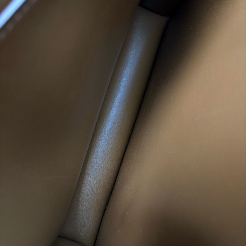 CelineBox豆腐包中號 焦糖色金扣 牛皮23*20*6 98新配件塵袋肩帶購證-2