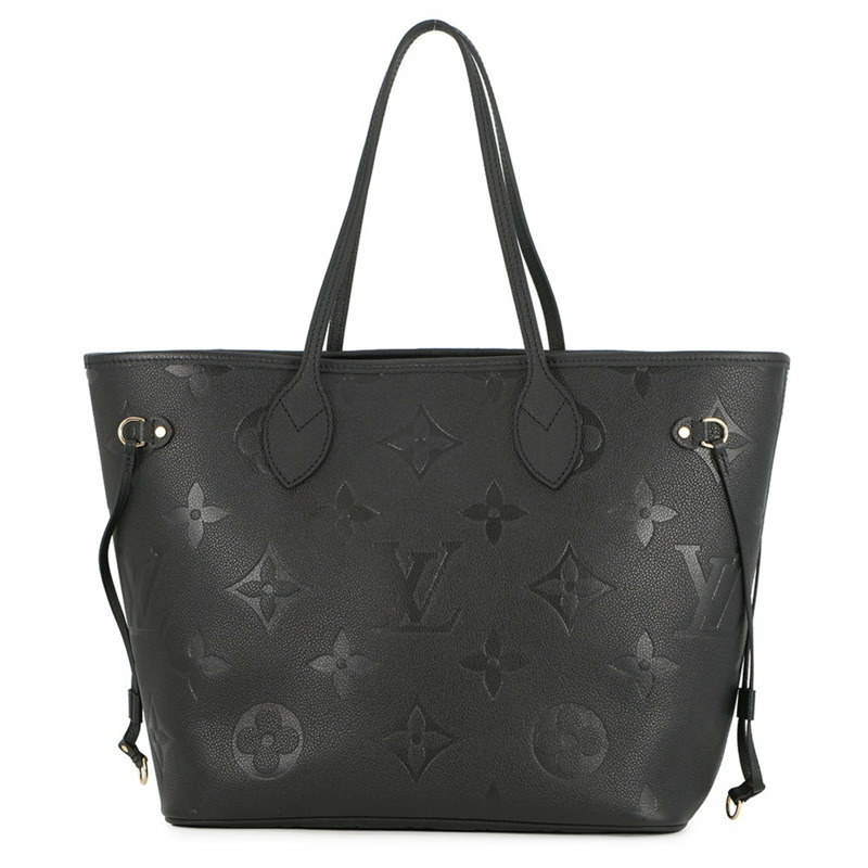 路易威登 手提包 Monogram Empreinte Neverfull MM M45685 路易威登 黑色-0