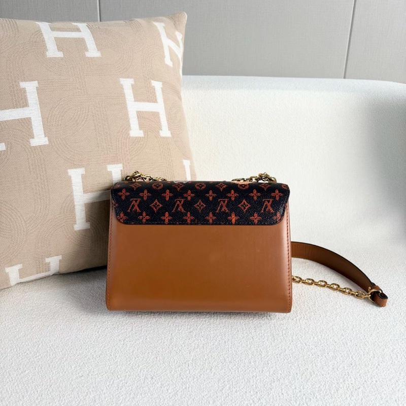 LV限定款貓咪twist中號  芯片款23*17*9 98新配件鏡子 塵袋-7