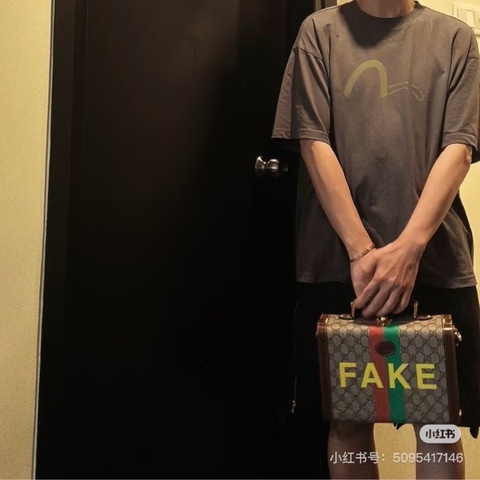 Gucci老花印花手提箱27*19.5*10 99新配件肩帶購證塵袋