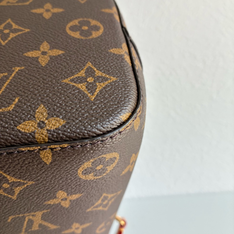 lv 花紋水桶BB 手提斜背兩用-12