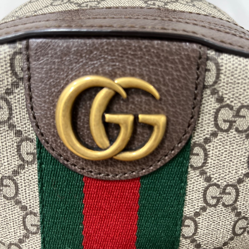 Gucci 1955系列老花後背包/雙肩包/書包-3