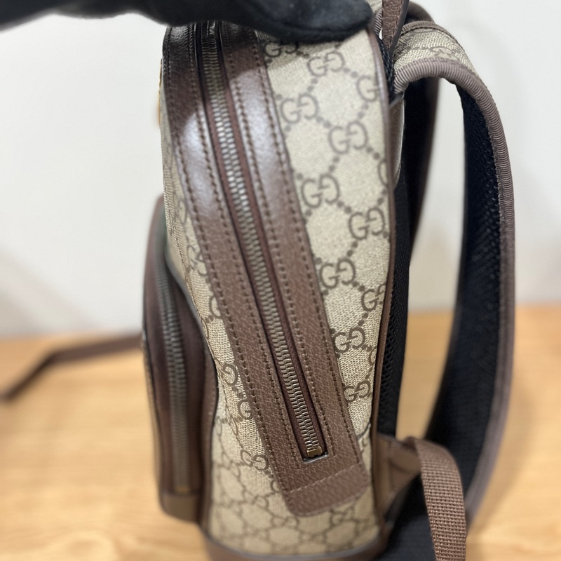 Gucci 1955系列老花後背包/雙肩包/書包-6