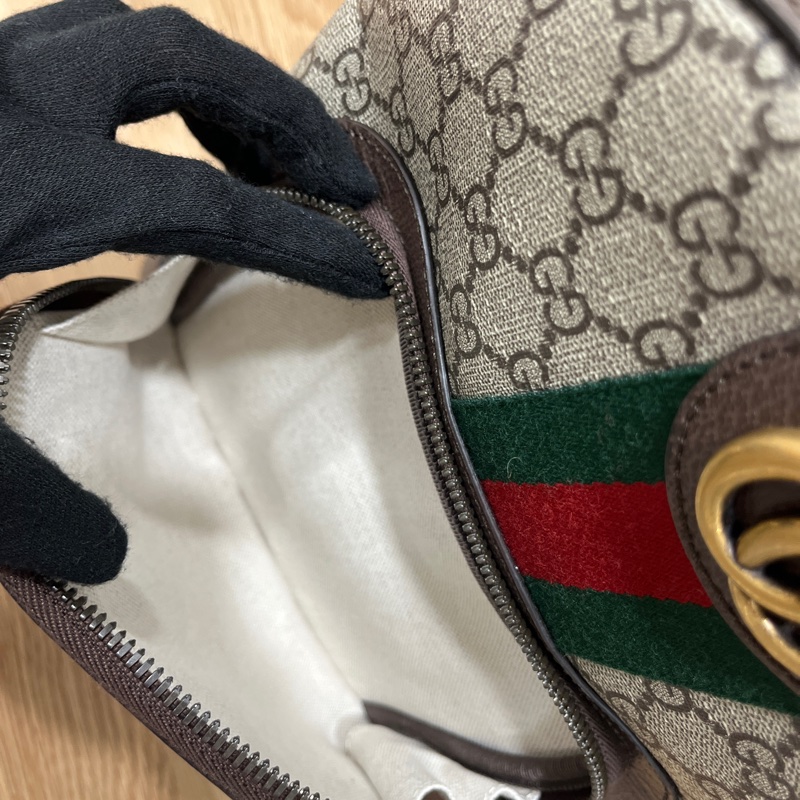 Gucci 1955系列老花後背包/雙肩包/書包-13