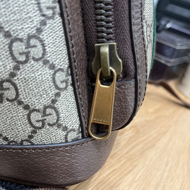 Gucci 1955系列老花後背包/雙肩包/書包-14