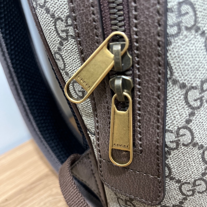 Gucci 1955系列老花後背包/雙肩包/書包-15