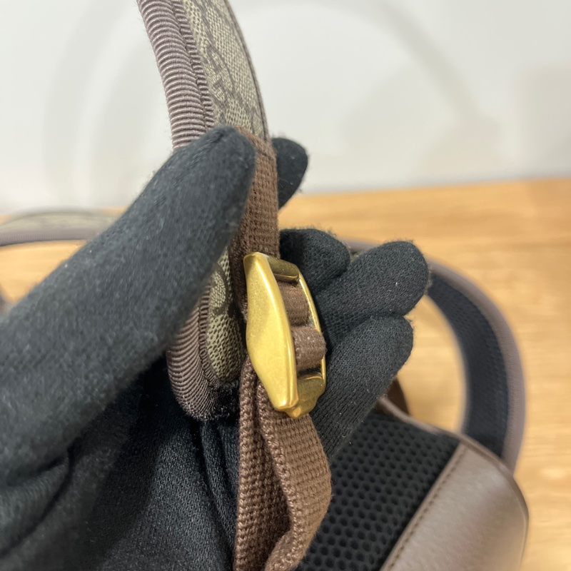 Gucci 1955系列老花後背包/雙肩包/書包-16