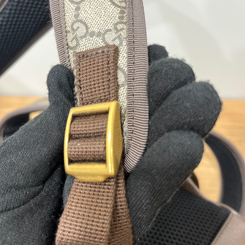 Gucci 1955系列老花後背包/雙肩包/書包-17