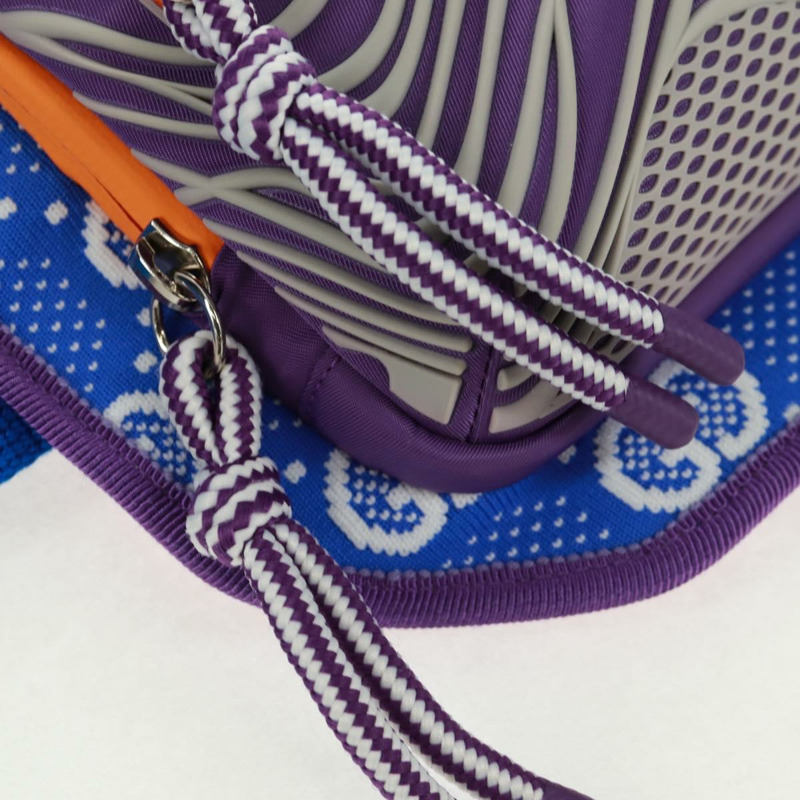 【日本直送】GUCCI 互扣式 G 腰包 尼龍紫銀色 752102 正品 BA9874V-8