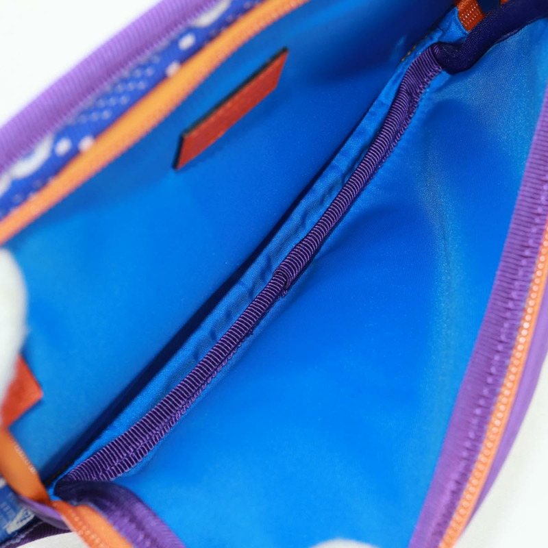 【日本直送】GUCCI 互扣式 G 腰包 尼龍紫銀色 752102 正品 BA9874V-9