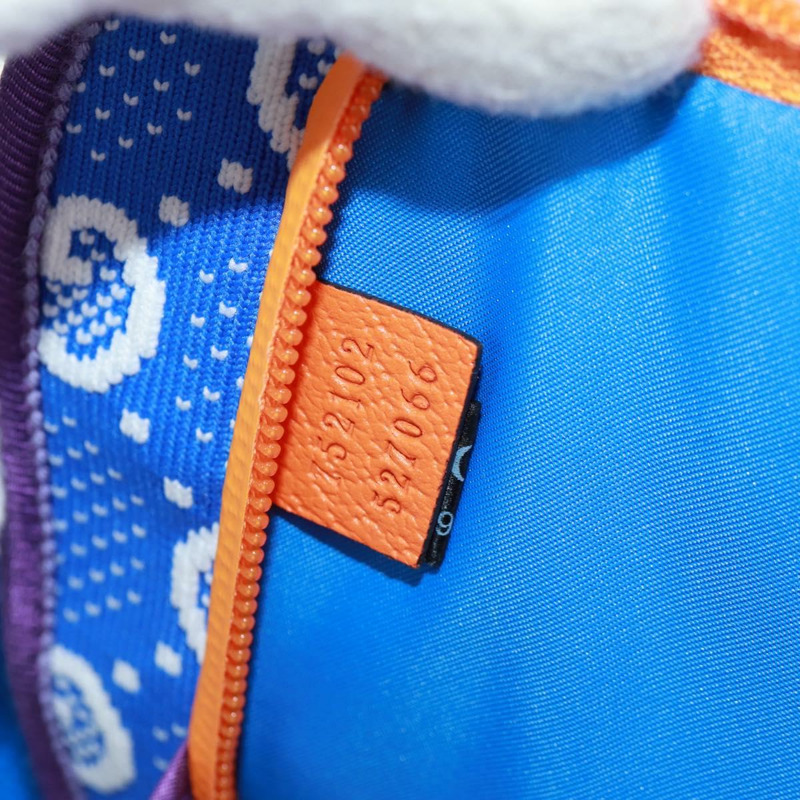 【日本直送】GUCCI 互扣式 G 腰包 尼龍紫銀色 752102 正品 BA9874V-10