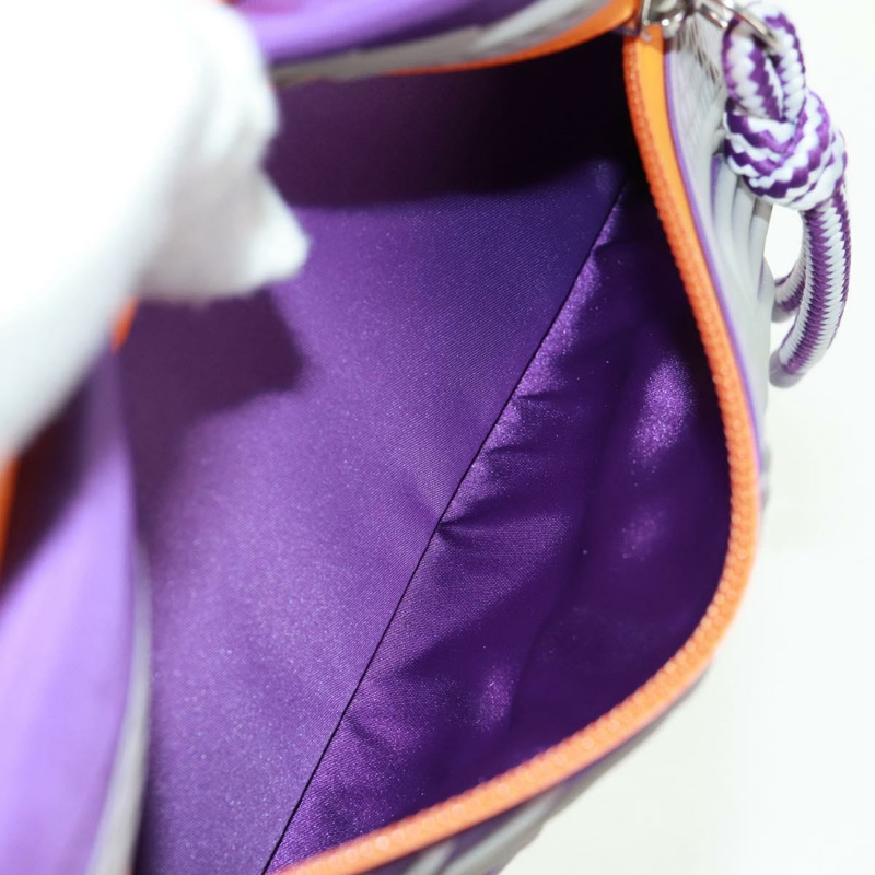 【日本直送】GUCCI 互扣式 G 腰包 尼龍紫銀色 752102 正品 BA9874V-21