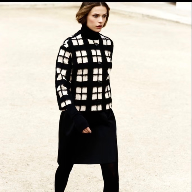❤️DIOR 英倫風 經典版型格紋外套 Runway走秀款-1