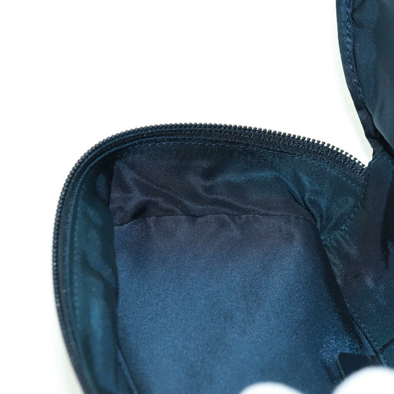 【日本直送】Christian Dior Trotter帆布馬鞍包 海軍藍 金色 正品 168406V-22