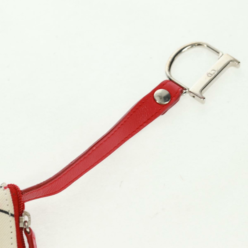 【日本直送】Christian Dior Hardcore 馬鞍形手拿包帆佈白色銀色正品 168201V-6