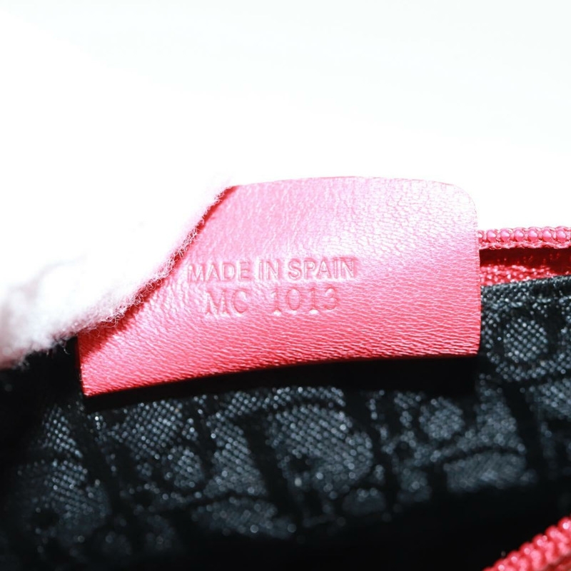 【日本直送】Christian Dior Hardcore 馬鞍形手拿包帆佈白色銀色正品 168201V-10