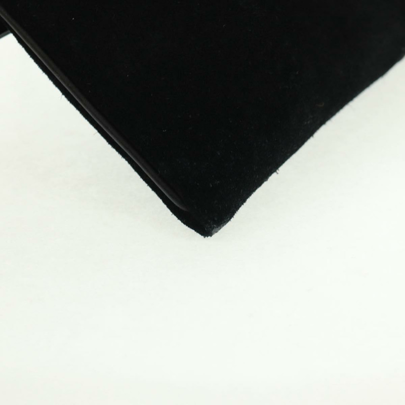 【日本直送】GUCCI Taiga Head Chain Bag 麂皮黑色金色 005 0808 Auth ki6359V-16