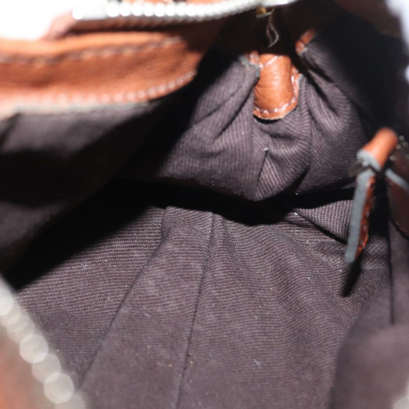 【日本直送】Chloe Paddington 手提包 真皮 棕色 金銀色 正品 ka1826SAV-23