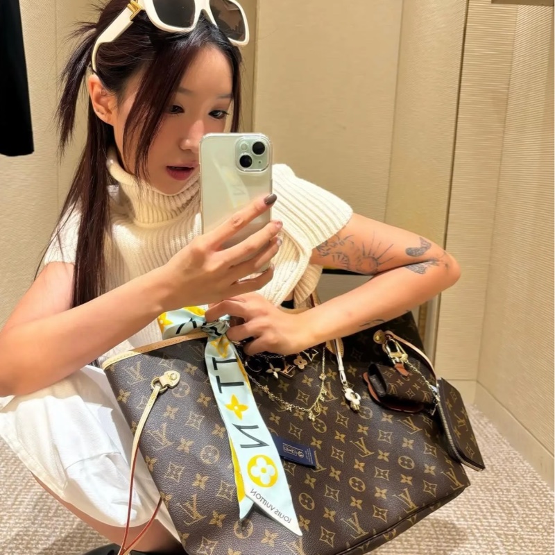 【98新 ✨ 全網最低價！】LV Neverfull 中號 接近全新-1