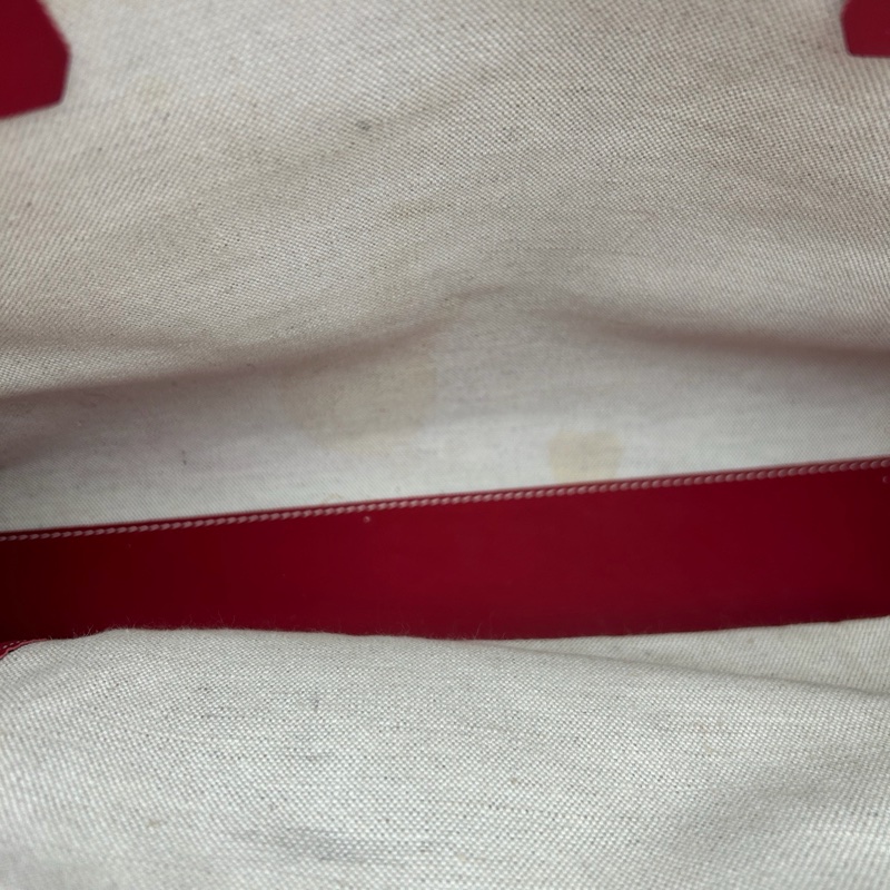 「JL精品代購」 Goyard老花紅色公文手提腋下托特包-18