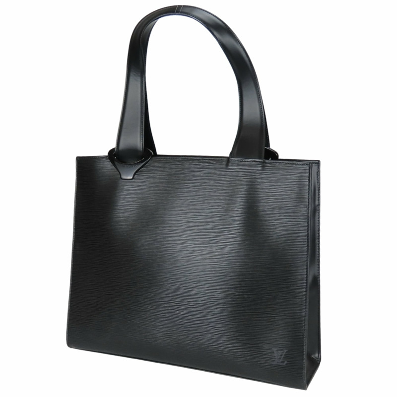 路易威登 Gemo 手提包 M52452，Epi 皮革，黑色，銀色五金，女士，LOUIS VUITTON-2