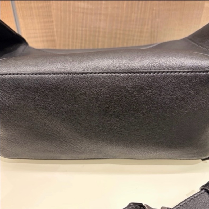 Loewe puzzle 黑色小號腰包-7