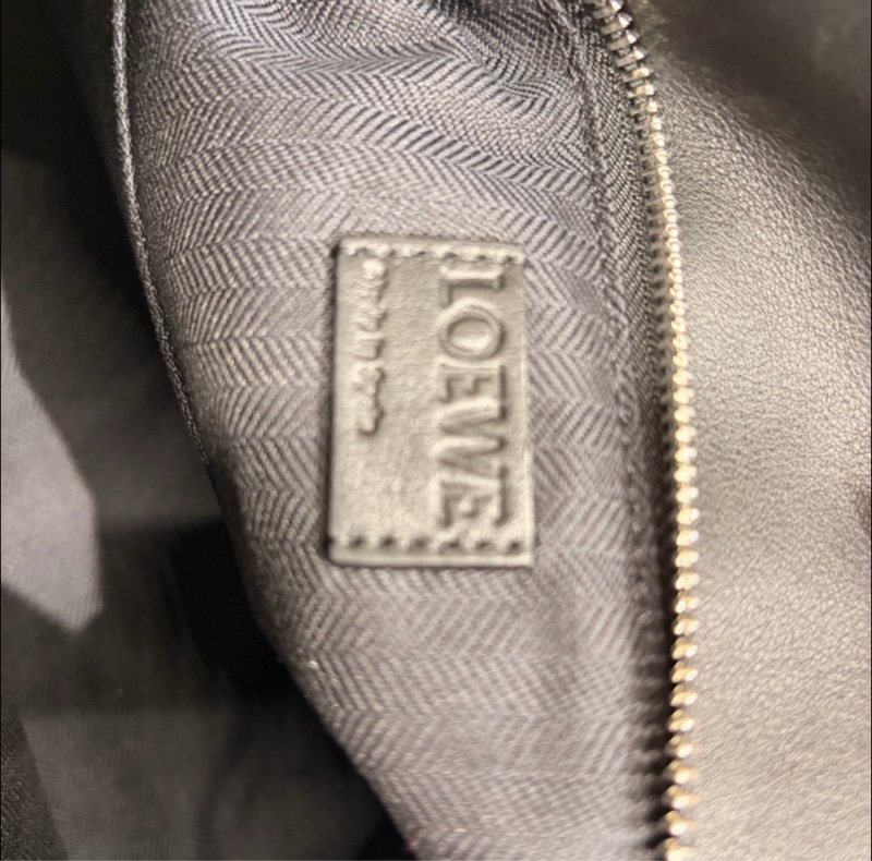 Loewe puzzle 黑色小號腰包-18