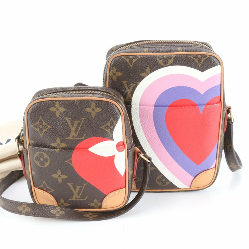 路易威登 Monogram Panam Set Game On M57450 女士真皮單肩包-0