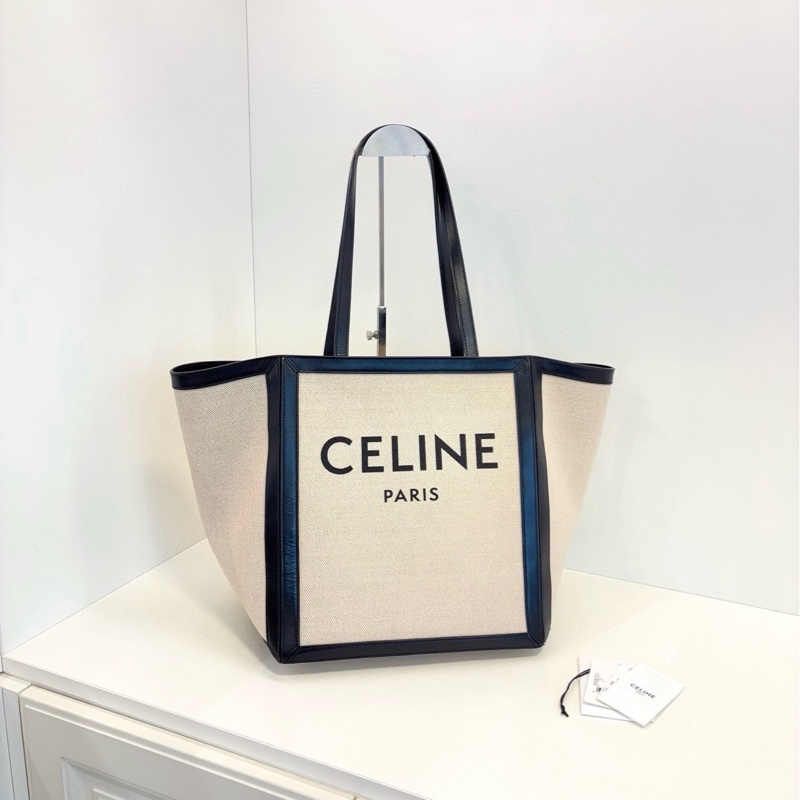 ✨Celine 香草色大托特包 閒置新 很清新法式☀️-3