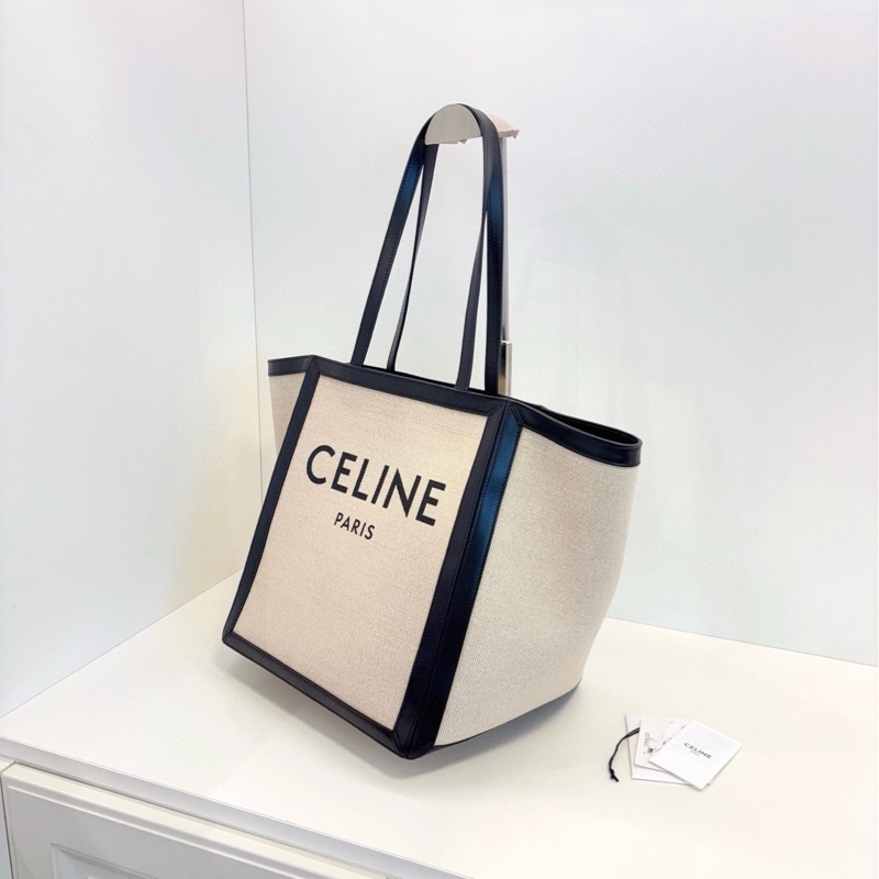 ✨Celine 香草色大托特包 閒置新 很清新法式☀️-8