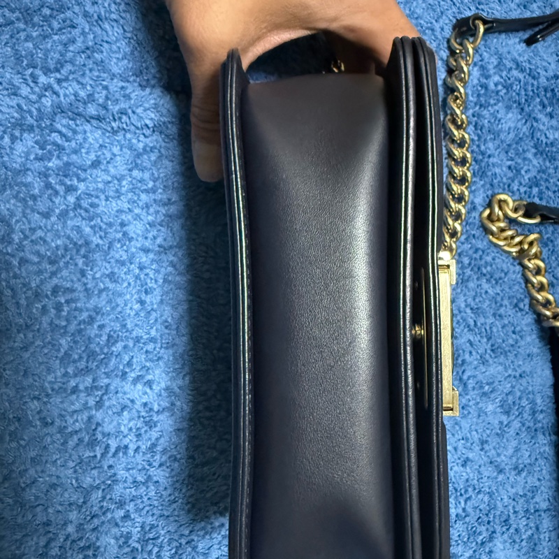 CHANEL LEBOY 20  LAMBSKIN.小號-15