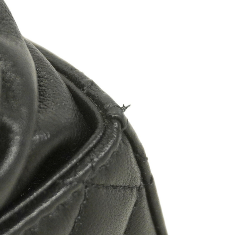 香奈兒 Matelasse 鏈條肩背包，羊皮，黑色，女士-5